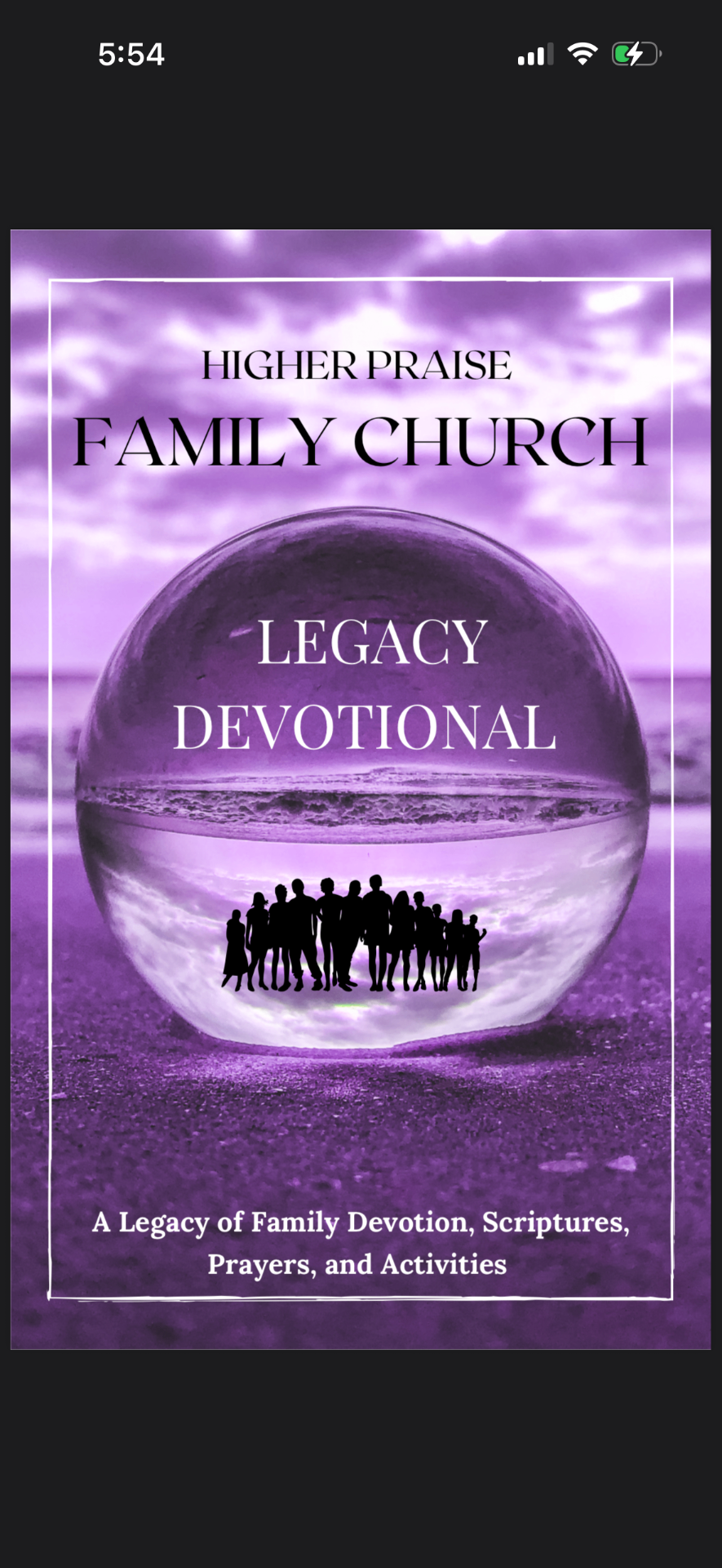 Cover of Legacy Devotional
